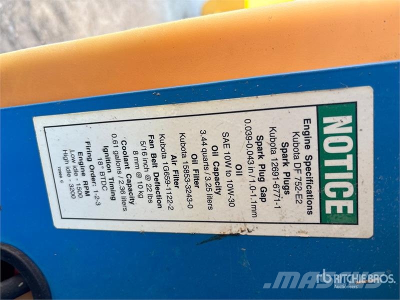 Genie GS-2668 4x4 Dual Fuel Scissor Lift رافعات مقصية الشكل