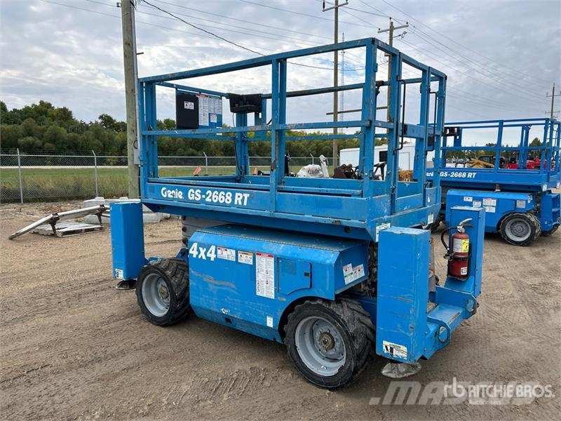 Genie GS-2668 4x4 Dual Fuel Scissor Lift رافعات مقصية الشكل