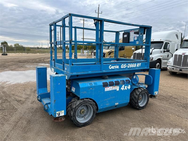 Genie GS-2668 4x4 Dual Fuel Scissor Lift رافعات مقصية الشكل