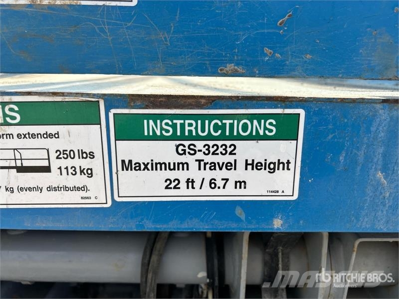 Genie GS-3232 Electric Scissor Lift رافعات مقصية الشكل
