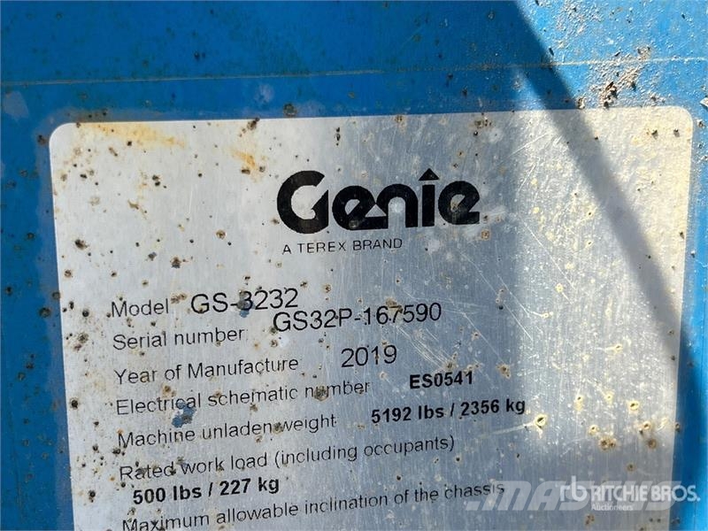 Genie GS-3232 Electric Scissor Lift رافعات مقصية الشكل