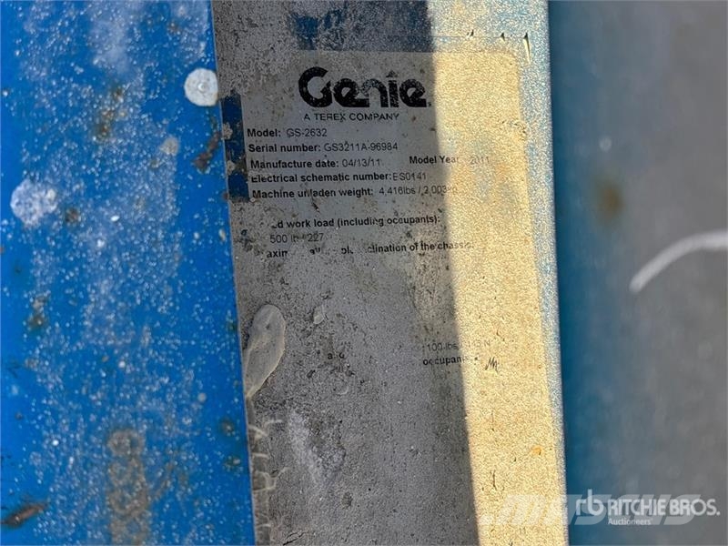 Genie GS2632 Electric Scissor Lift Ollós emelők
