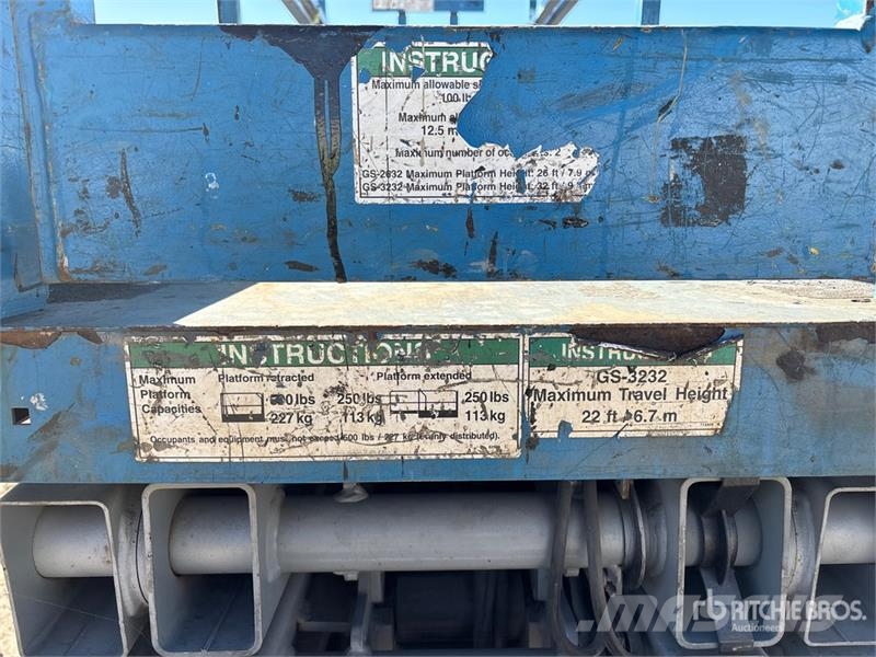 Genie GS3232 Electric Scissor Lift Piattaforme a pantografo