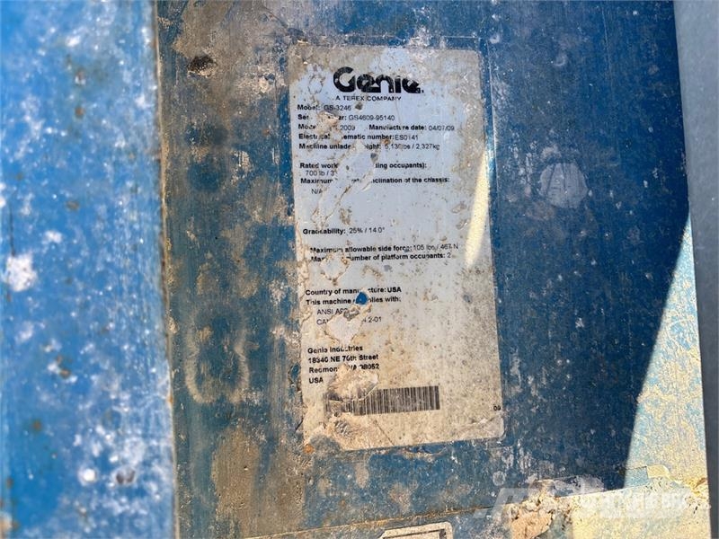 Genie GS3246 Electric Scissor Lift Ollós emelők