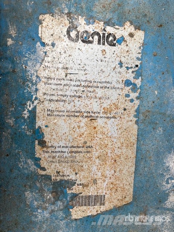 Genie GS3246 Electric Scissor Lift رافعات مقصية الشكل