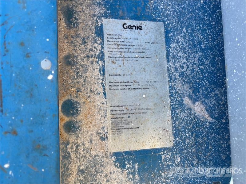 Genie GS3246 Electric Scissor Lift Ollós emelők