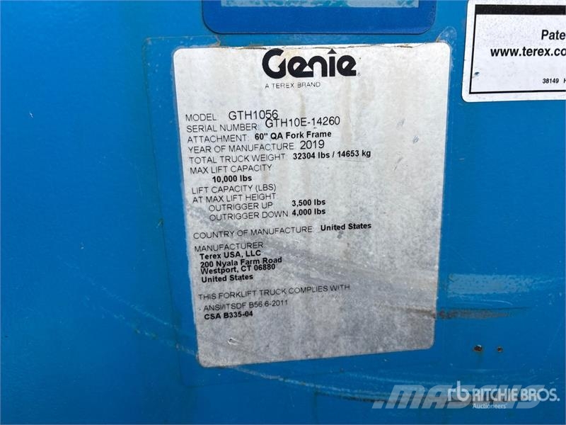 Genie GTH-1056 Teleskoplæssere