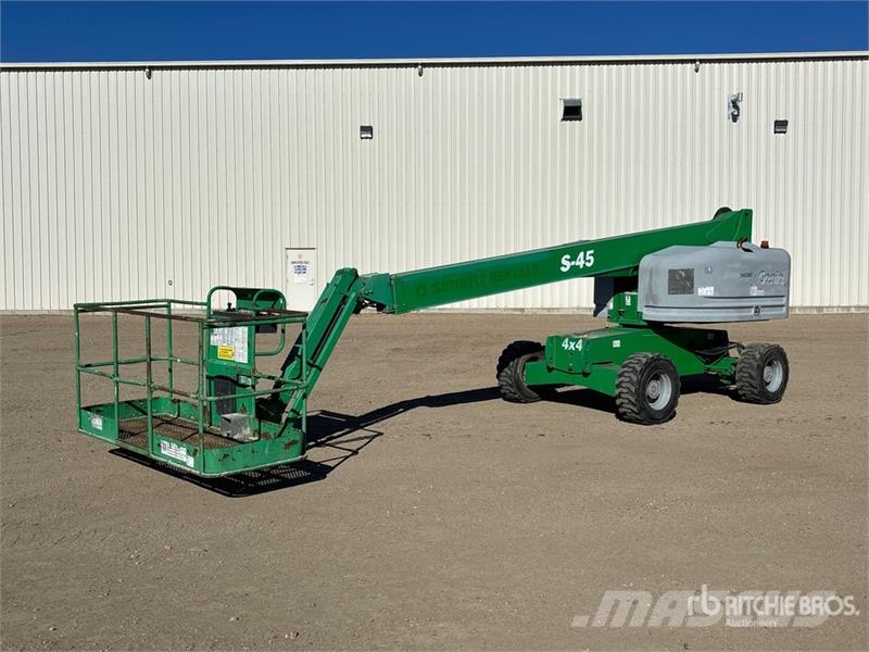 Genie S45 4WD Diesel Telescopic Boom Lift Telescopic boom lifts