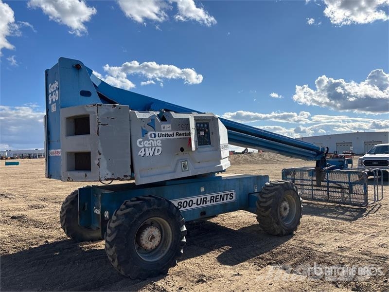 Genie S60 4WD Dual Fuel Telescopic Boom Lift (Inoperable Nacelles télescopiques