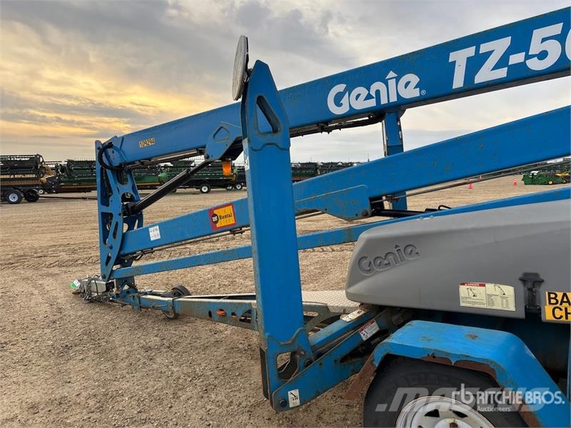 Genie TZ-50 Towable Lift (Inoperable) Trailer mounted platforms