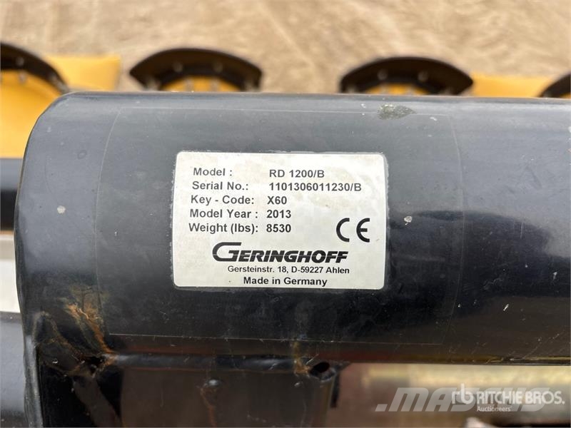 Geringhoff RD 1200B 12 Row 30 ft Corn Combine Header Жатки