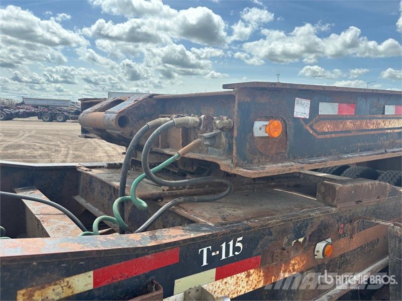 Gerrys 16-Wheel Lowboy Trailer Maskinhenger