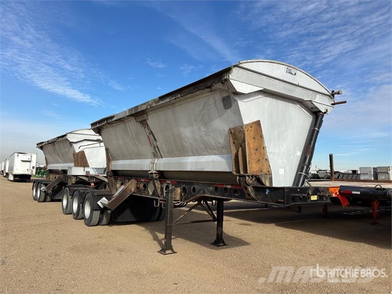 Gerrys 21 ft Tri/A Super B-Train Lead Side Dump Tr Самоскиди