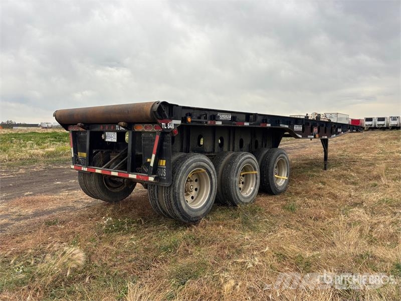  Gerrys 40 ft Tri/A Flatbed Oilfield Trailer Equipamentos de processamento