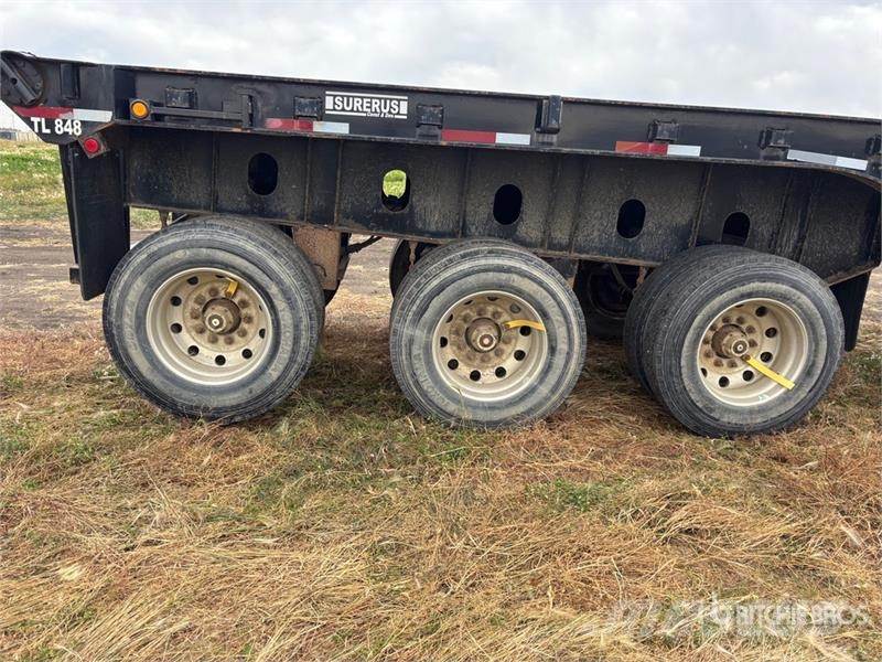  Gerrys 40 ft Tri/A Flatbed Oilfield Trailer Equipamentos de processamento