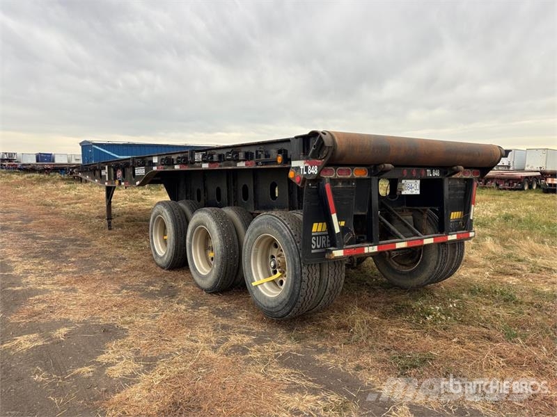 Gerrys 40 ft Tri/A Flatbed Oilfield Trailer Equipamentos de processamento