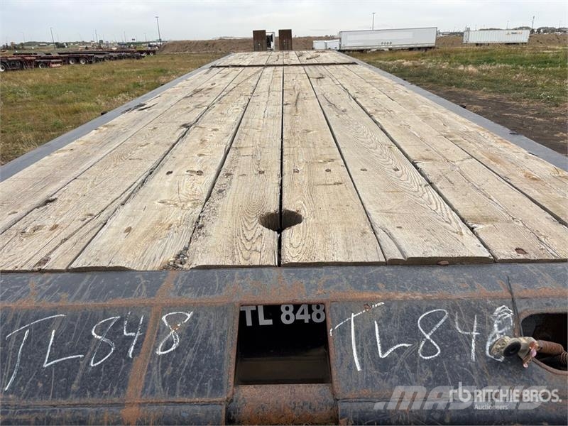  Gerrys 40 ft Tri/A Flatbed Oilfield Trailer Equipamentos de processamento
