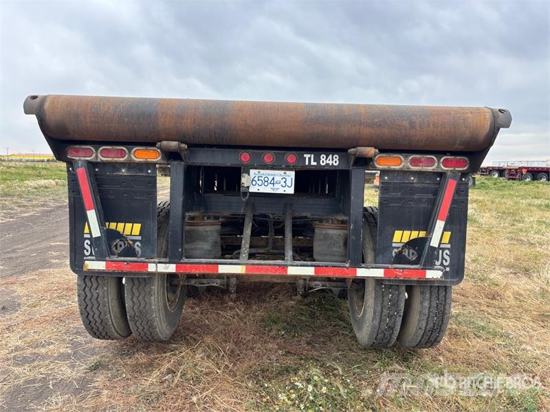  Gerrys 40 ft Tri/A Flatbed Oilfield Trailer Equipamentos de processamento