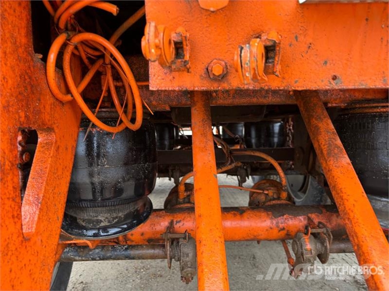 Gerrys 53 ft Tri/A Flatbed Oilfield Trailer Processing Equipment