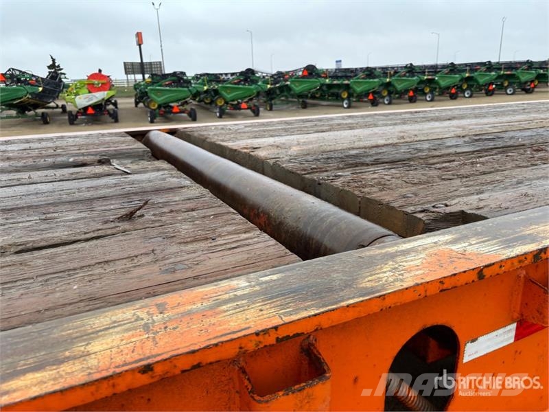 Gerrys 53 ft Tri/A Flatbed Oilfield Trailer Processing Equipment