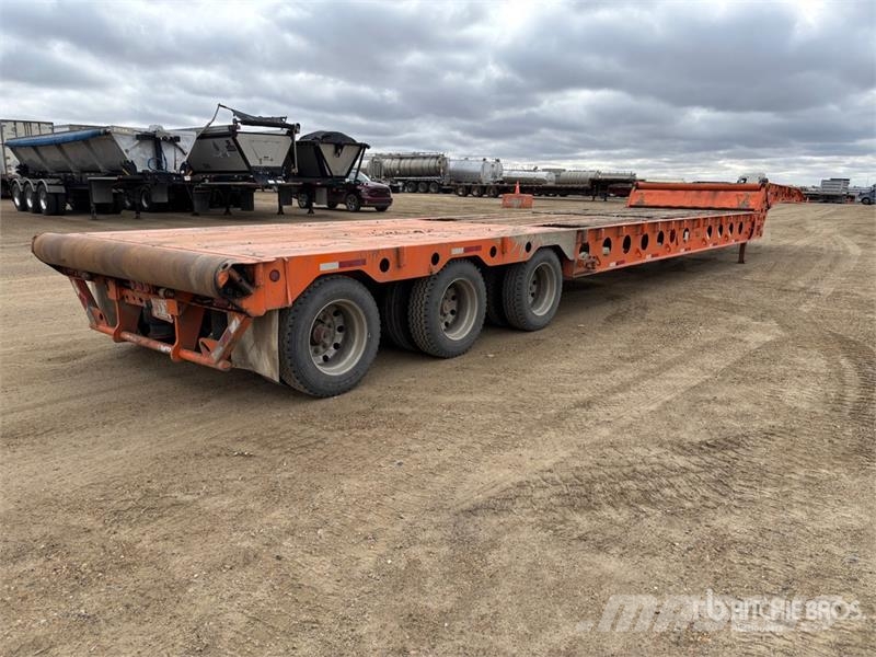  Gerrys 54 ft Tri/A Folding Neck Trailer Низкорамные прицепы
