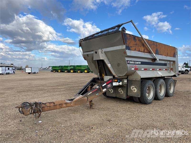Gerrys Cross Country 17 ft Tri/A Pup Dump Trailer Tipper trailers