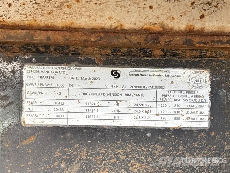 Gerrys Cross Country 17 ft Tri/A Pup Dump Trailer Tipper trailers