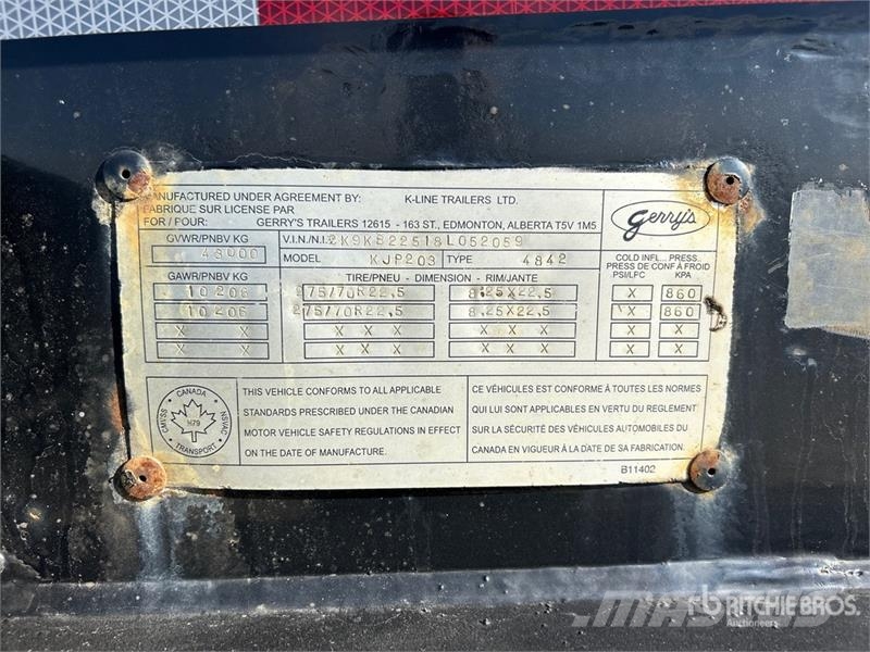 Gerrys KJP203 T/A Heavy-Haul Jeep Прочие прицепы