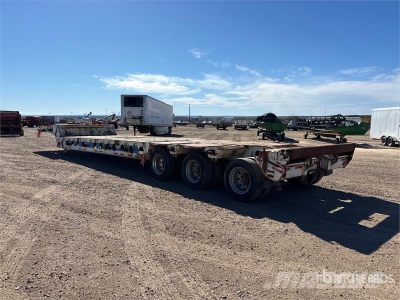 Gerrys KLM205 55 ft Tri/A Folding Neck Trailer Nizki nakladalci