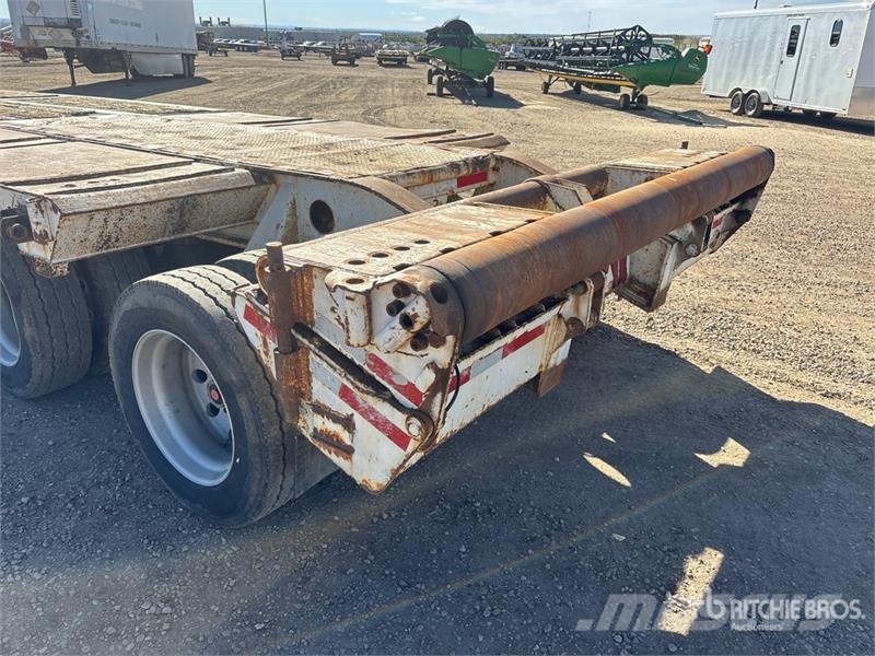 Gerrys KLM205 55 ft Tri/A Folding Neck Trailer Nizki nakladalci
