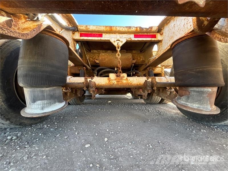 Gerrys KLM205 55 ft Tri/A Folding Neck Trailer Nizki nakladalci