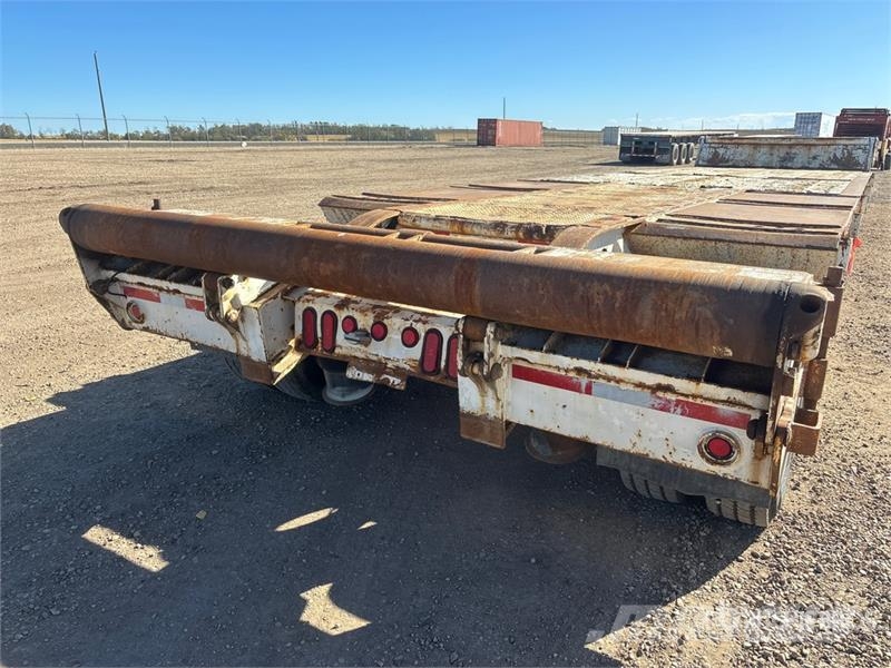 Gerrys KLM205 55 ft Tri/A Folding Neck Trailer Nizki nakladalci