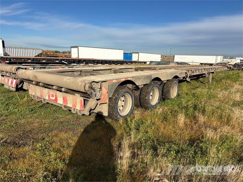 Gerrys KOF302 53 ft 24-Wheel Flatbed 24 Wheel Oilf Zařízení pro zpracování