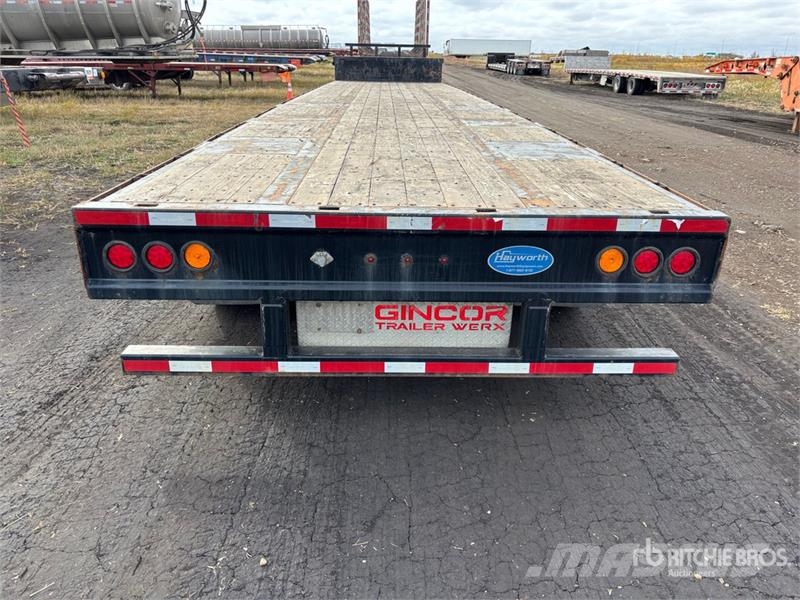 Gincor 53 ft Tri/A Step Deck Trailer Góndola de cama rebajada