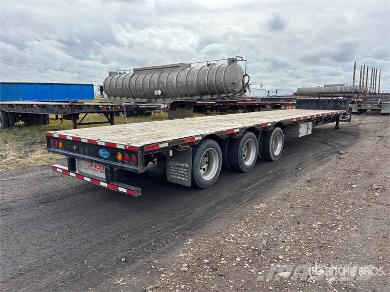 Gincor 53 ft Tri/A Step Deck Trailer Góndola de cama rebajada