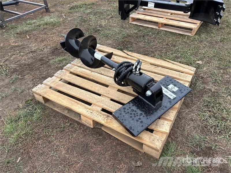  GIYI 12 in Mini Skid Steer Auger (Unused) مثاقيب
