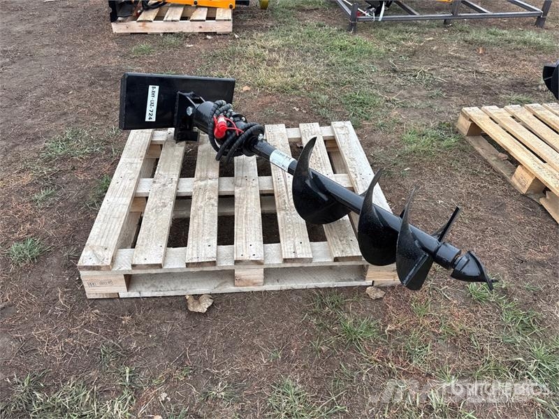  GIYI 12 in Mini Skid Steer Auger (Unused) مثاقيب