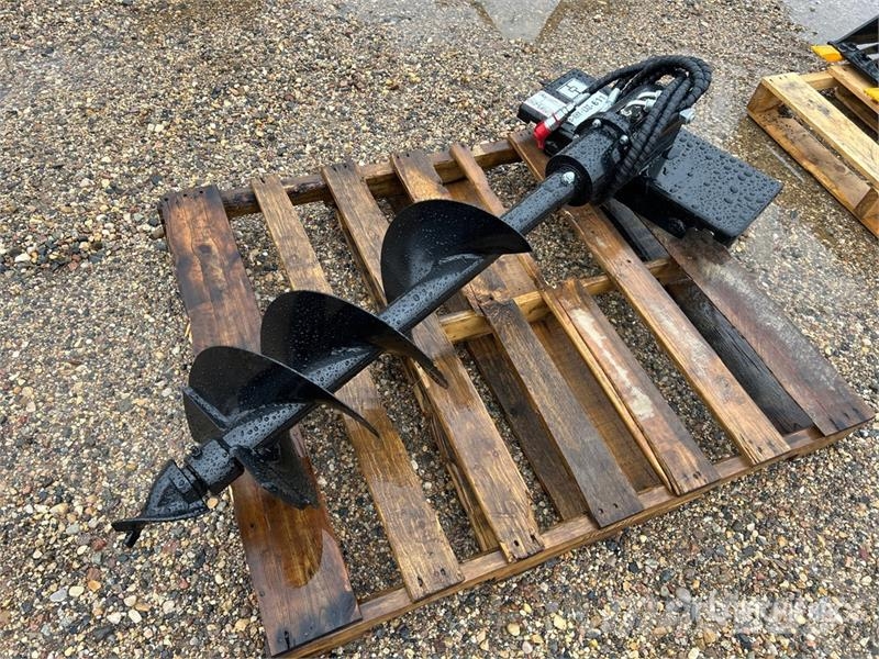 GIYI 12 in Mini Skid Steer Auger (Unused) Vrtalne naprave