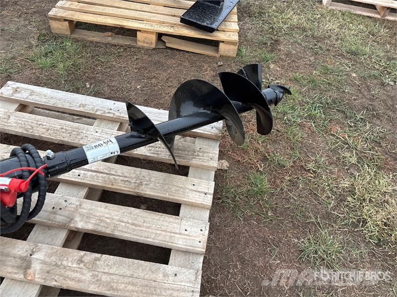  GIYI 12 in Mini Skid Steer Auger (Unused) مثاقيب