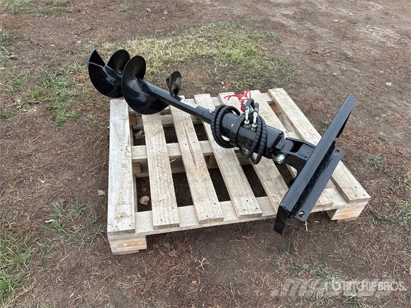 GIYI 12 in Mini Skid Steer Auger (Unused) مثاقيب