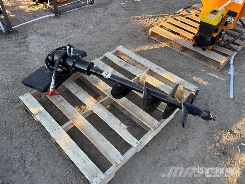 GIYI 12 in Mini Skid Steer Auger (Unused) Vrtalne naprave