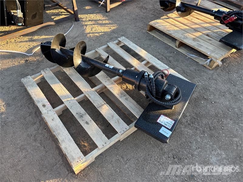 GIYI 12 in Mini Skid Steer Auger (Unused) Vrtalne naprave