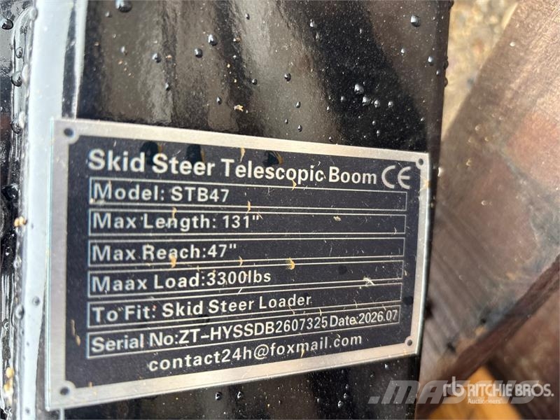 GIYI 131 in Telescopic Skid Steer Boom (Unused) Građevinarstvo – ostalo