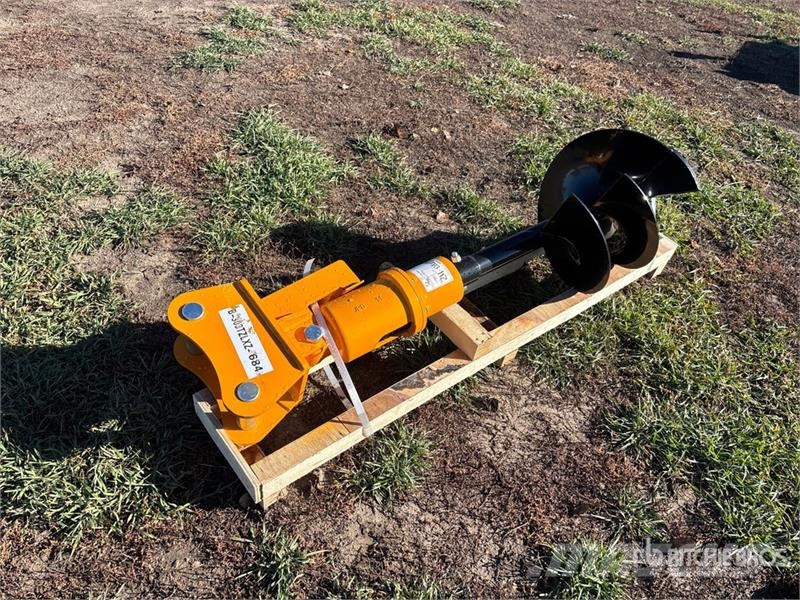 GIYI 16 in Excavator Auger - Fits Cat 303 (Unused) Bušilice