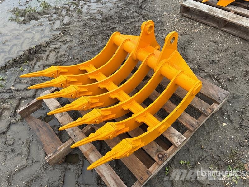 GIYI 32 in Excavator Rake (Unused) Pöyhimet ja haravat