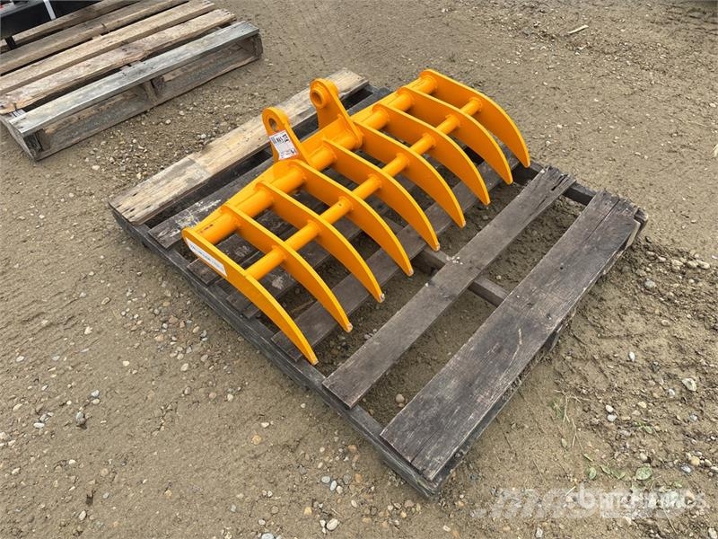 GIYI 38 in Excavator Rake - Fits Cat 303 (Unused) Rakes and tedders
