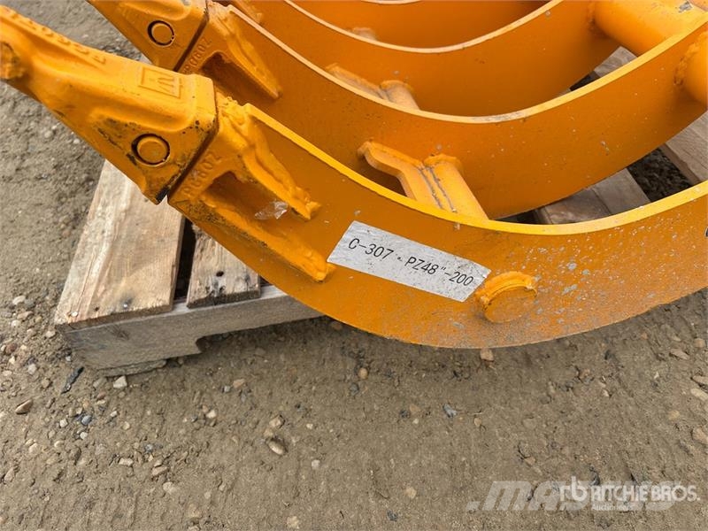 GIYI 48 in Excavator Rake - Fits Cat 307 (Unused) Rakes and tedders