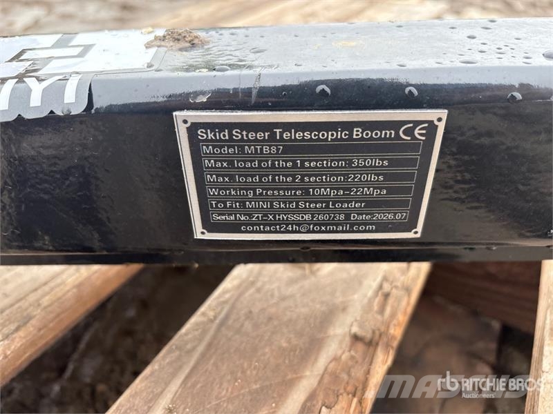GIYI 87 in Mini Telescopic Skid Steer Boom (Unused Građevinarstvo – ostalo