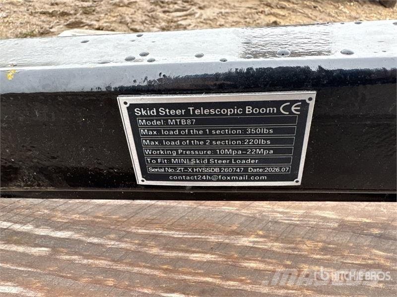 GIYI 87 in Mini Telescopic Skid Steer Boom (Unused Građevinarstvo – ostalo