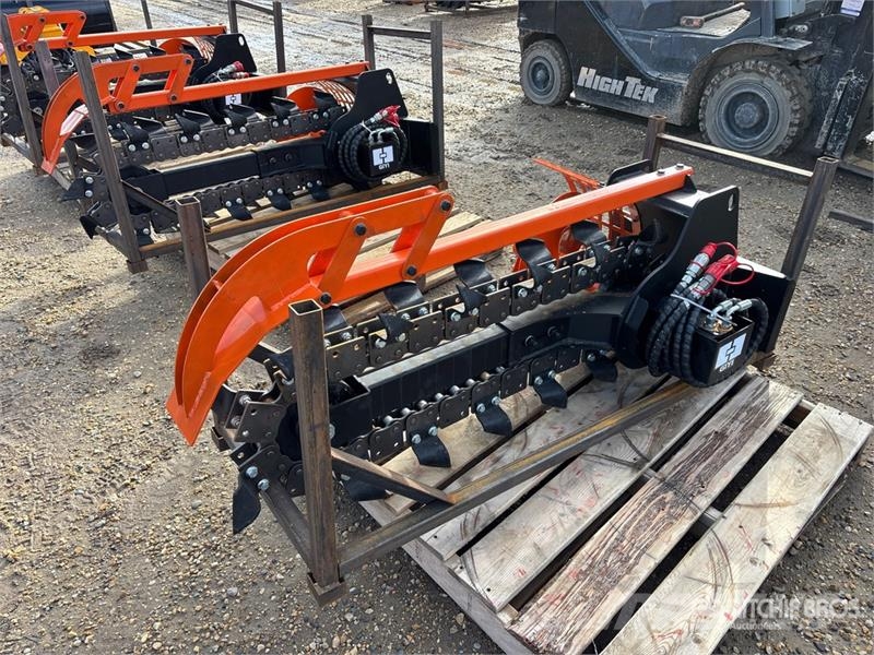 GIYI D39 39 in Mini Skid Steer Trencher (Unused) Trenchers